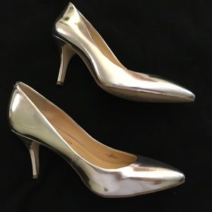 Silver heels